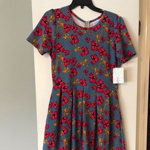NWT LuLaRoe Amelia Dress- Large